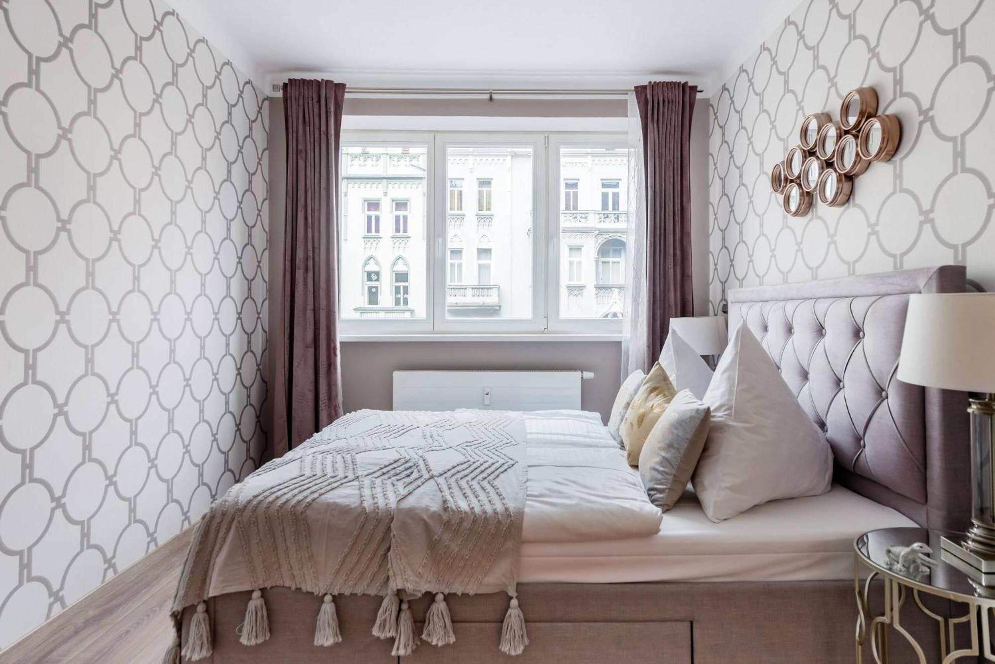 Pastel Art Deco 3Bdr Ruterra Apt Prag Exteriör bild