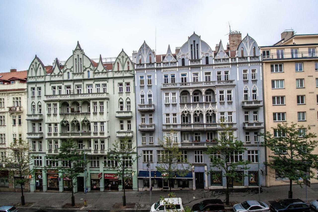 Pastel Art Deco 3Bdr Ruterra Apt Prag Exteriör bild
